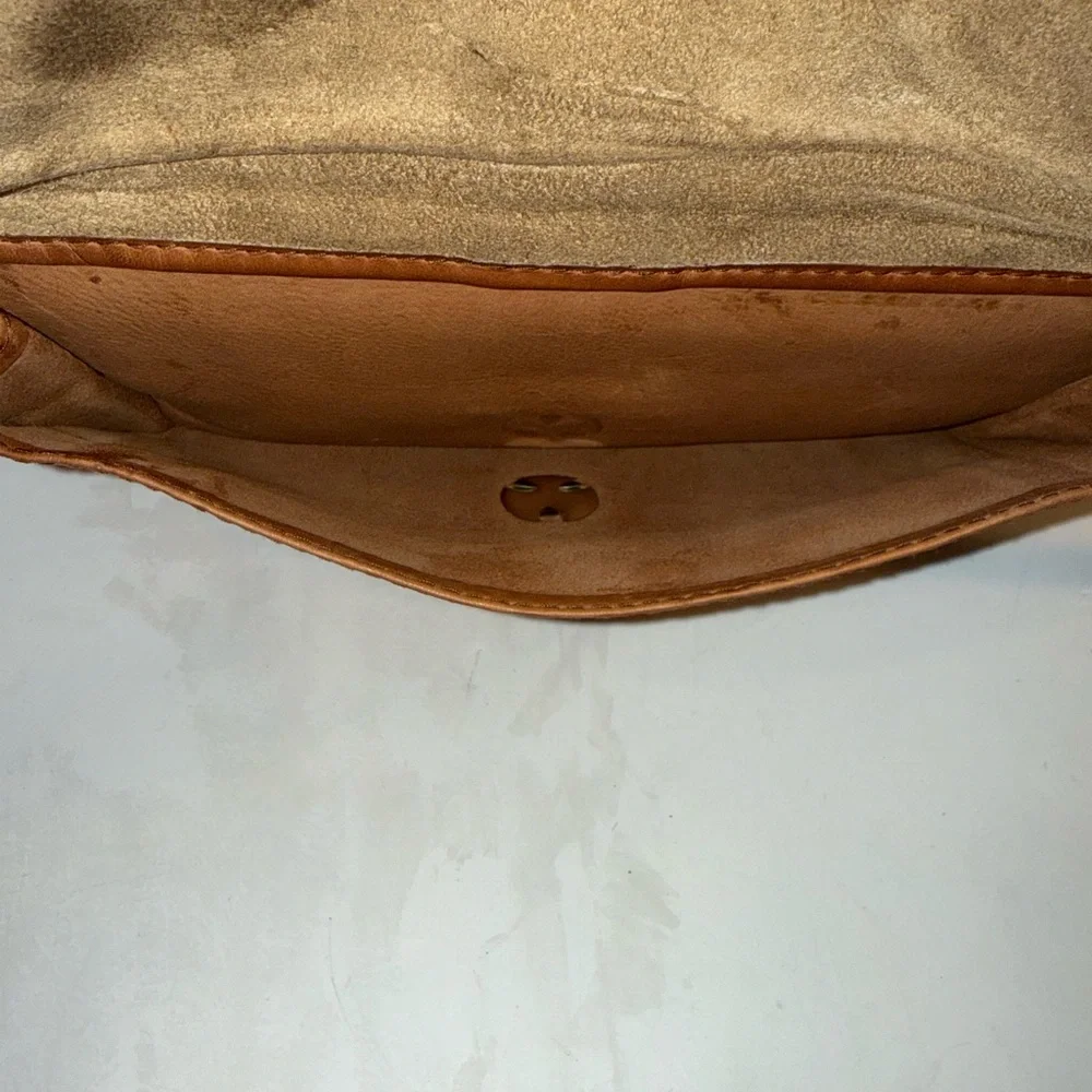 Vintage Tumi Leather Brown Brief Case